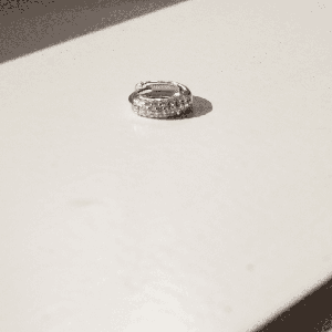 THE AURORA HOOP S - sterling silver from Bound Studios