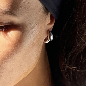 THE AVA HOOP - sterling silver from Bound Studios