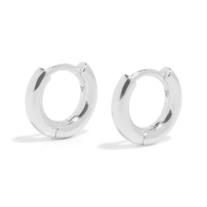 THE BASE HOOP SMALL - sterling silver from Bound Studios