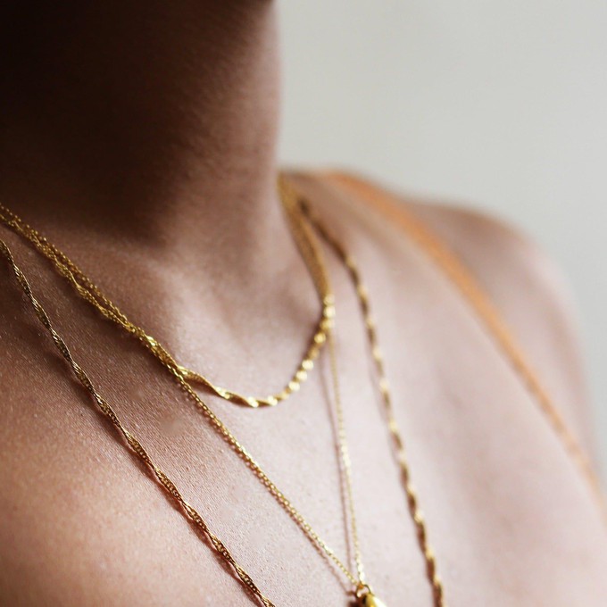 THE RAVEN NECKLACE - solid gold from Bound Studios