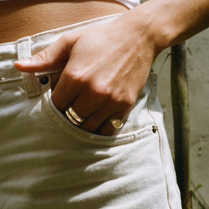 THE BOBBIE RING - solid gold from Bound Studios