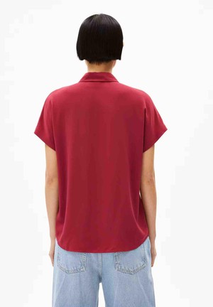Larisaana blouse - red ash from Brand Mission