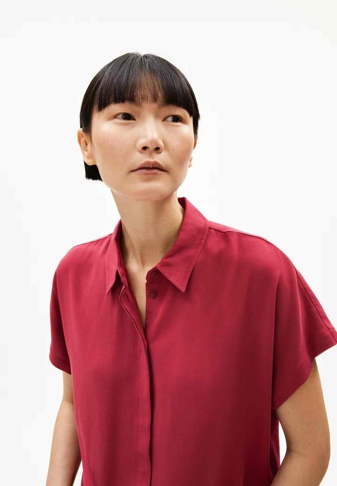 Larisaana blouse - red ash from Brand Mission