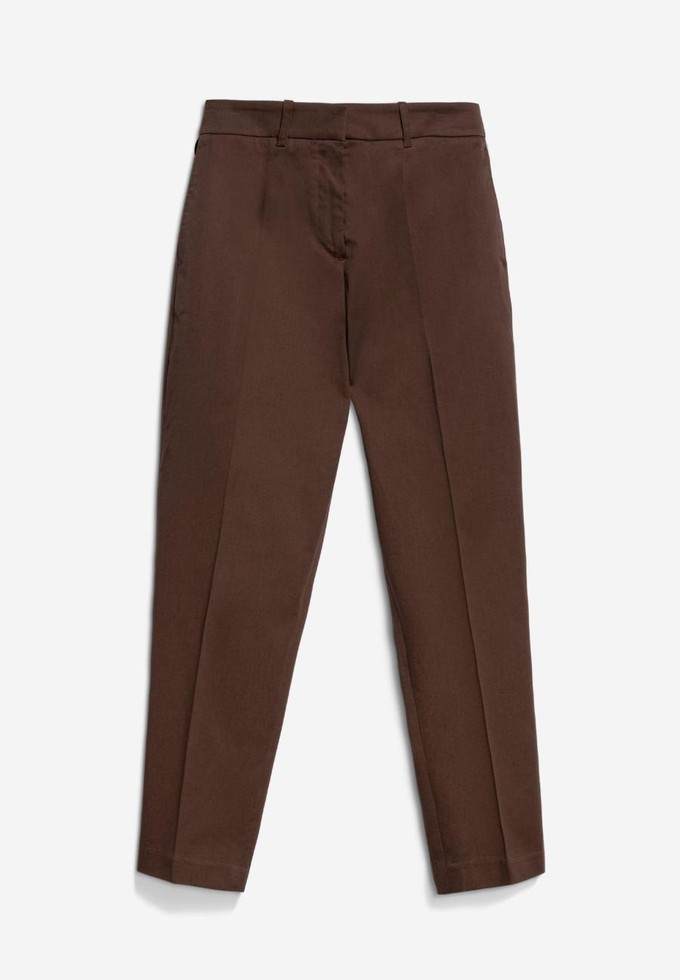 Warmaar pantalon - deep brown from Brand Mission