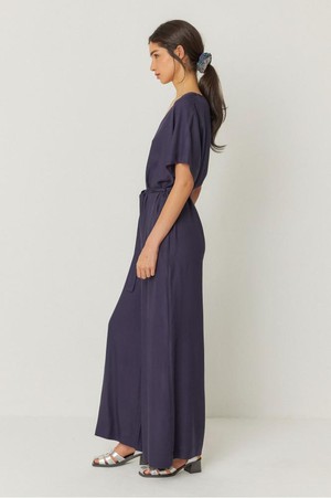 Kaie jumpsuit  - navy violet from Brand Mission