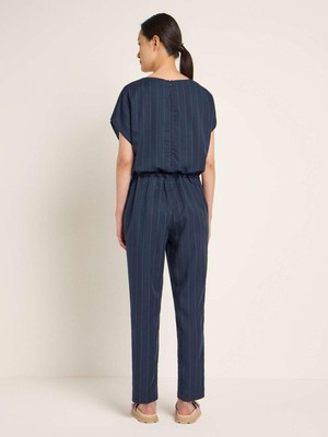Jumpsuit - midnight / offwhite from Brand Mission
