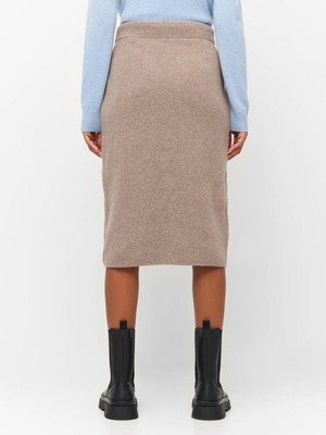 Gebreide rok - kelp melange from Brand Mission