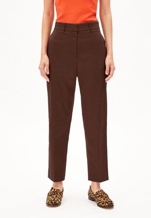 Warmaar pantalon - deep brown from Brand Mission