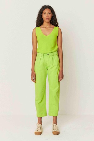Maixa top - acid green from Brand Mission