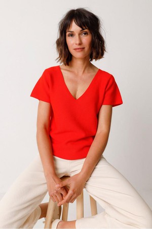 Katixa top - red from Brand Mission