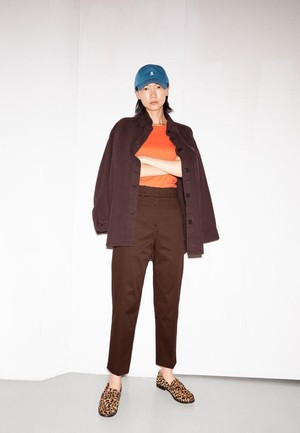 Warmaar pantalon - deep brown from Brand Mission
