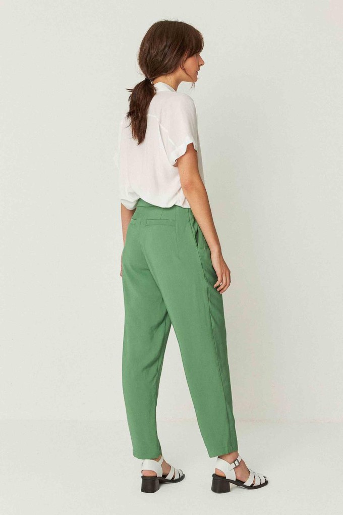 Albia broek - basil green from Brand Mission