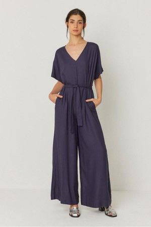 Kaie jumpsuit  - navy violet from Brand Mission