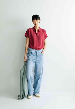 Larisaana blouse - red ash from Brand Mission