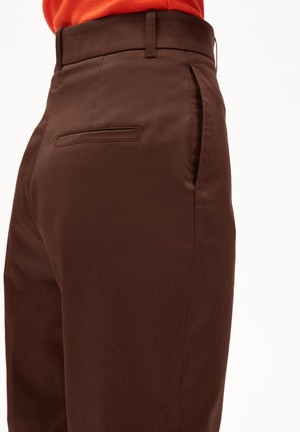 Warmaar pantalon - deep brown from Brand Mission