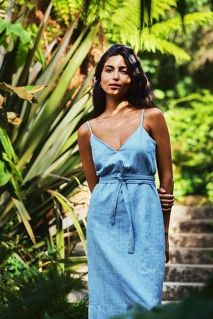 Iman dress - light wash from Brand Mission
