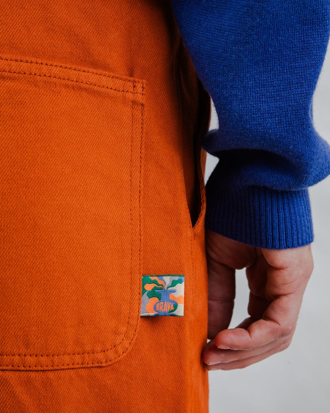 Loose Relaxed Pants Brown from Brava Fabrics