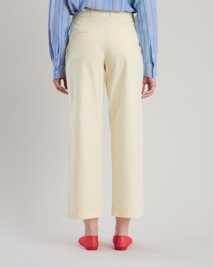 Barrel Pants Cream from Brava Fabrics