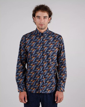 Ucon Palma Shirt Navy from Brava Fabrics