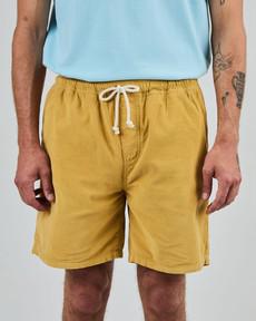 Baby Cord Shorts Mustard via Brava Fabrics