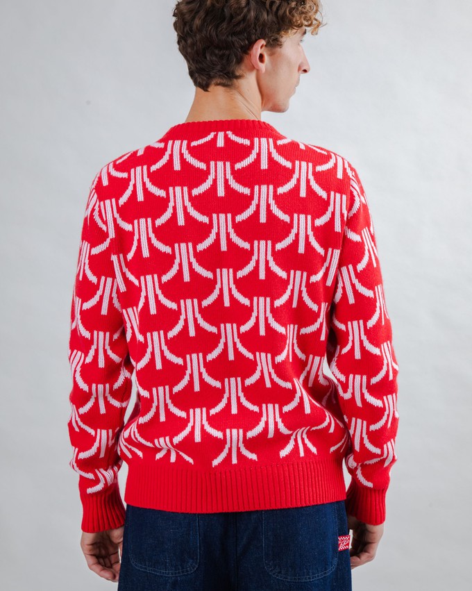 Atari Sweater Monogram Jacquard from Brava Fabrics