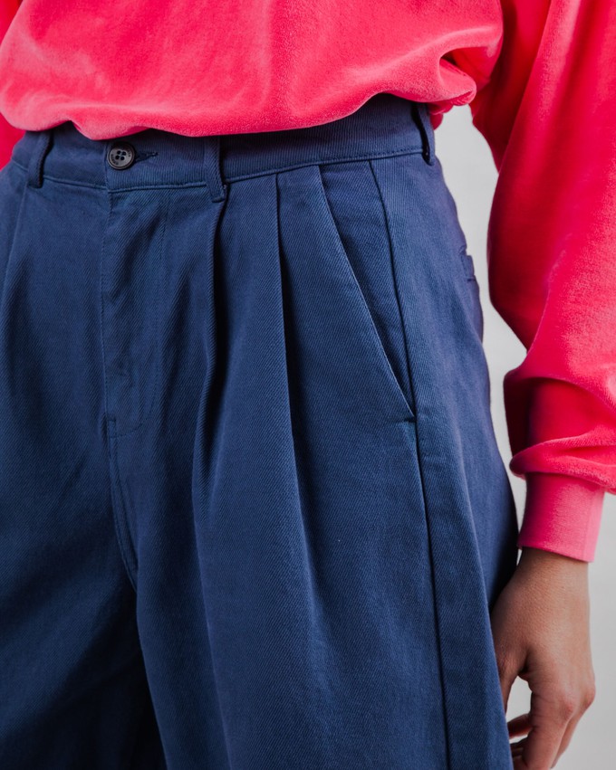 Wide Leg Pants Indigo from Brava Fabrics