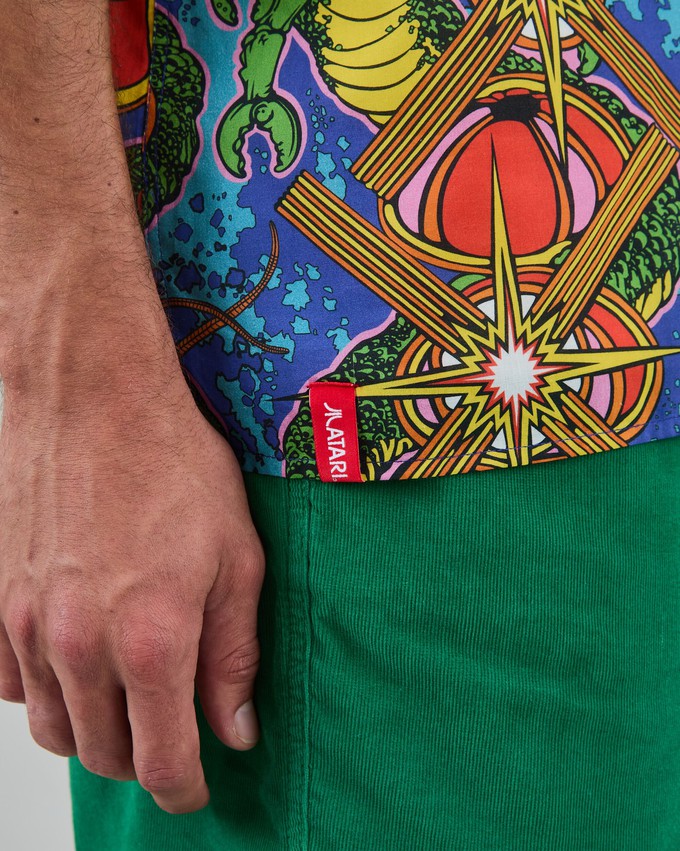 Atari Centipede Aloha Shirt from Brava Fabrics