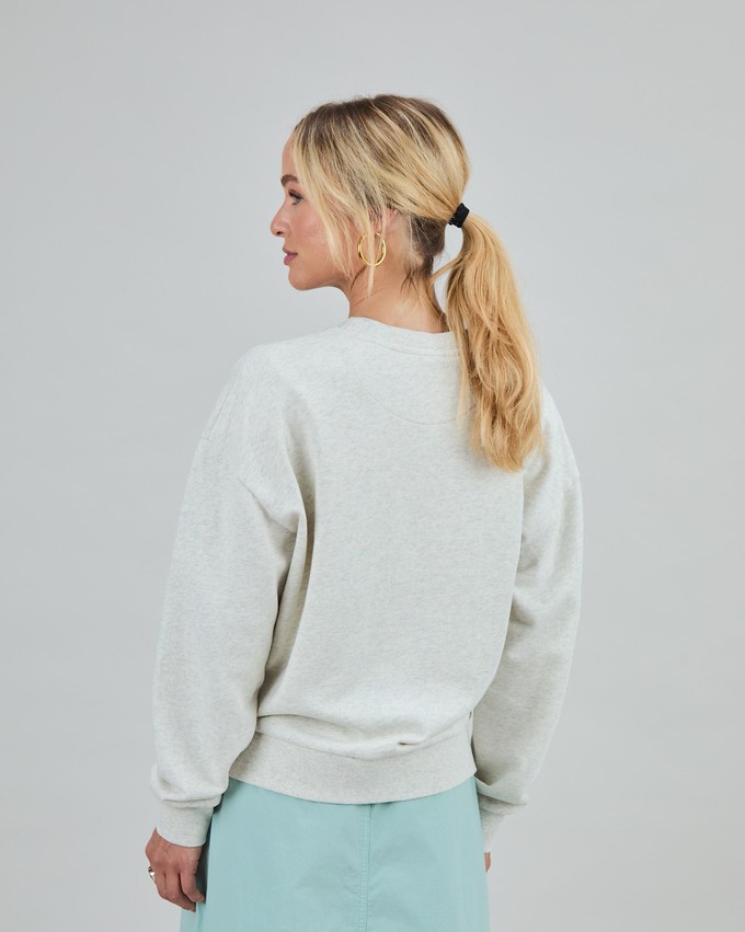 Peanuts Roller Sweatshirt Ecru from Brava Fabrics