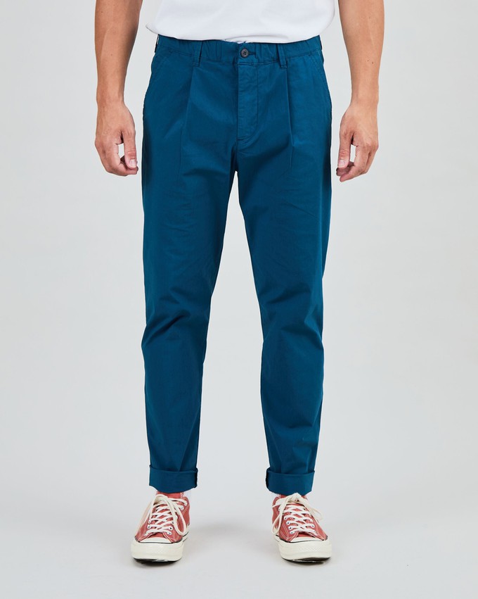 Comfort Chino Pants Blue from Brava Fabrics