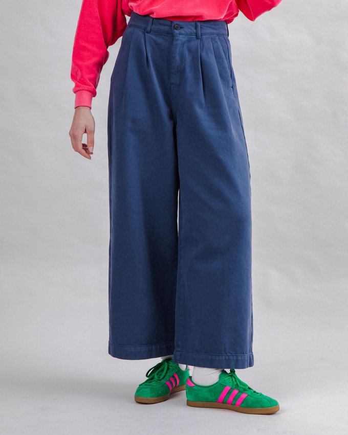 Wide Leg Pants Indigo from Brava Fabrics