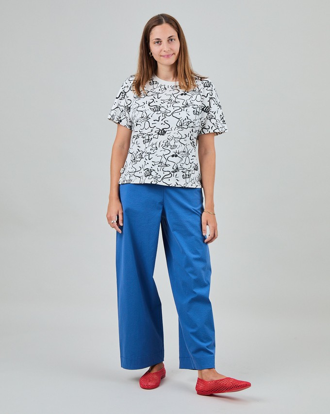 Peanuts Woodstock Oversize Tee White from Brava Fabrics