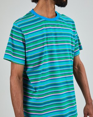 Stripes Regular T-Shirt Blue from Brava Fabrics