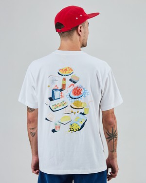 Chiringuito Oversize T-Shirt White from Brava Fabrics