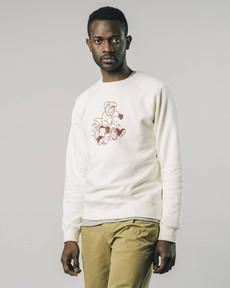 Sleight Sweatshirt Off White from Brava Fabrics