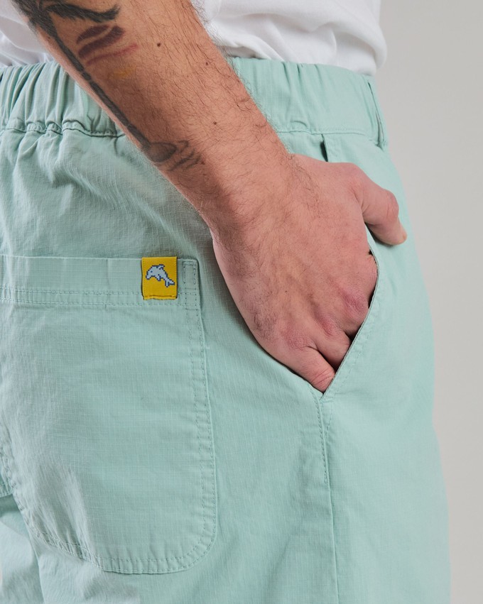 Relaxed Shorts Dolphin light Green from Brava Fabrics