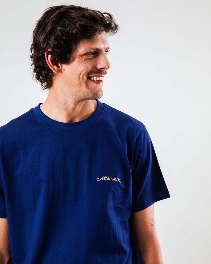 Afterwork T-shirt Navy from Brava Fabrics