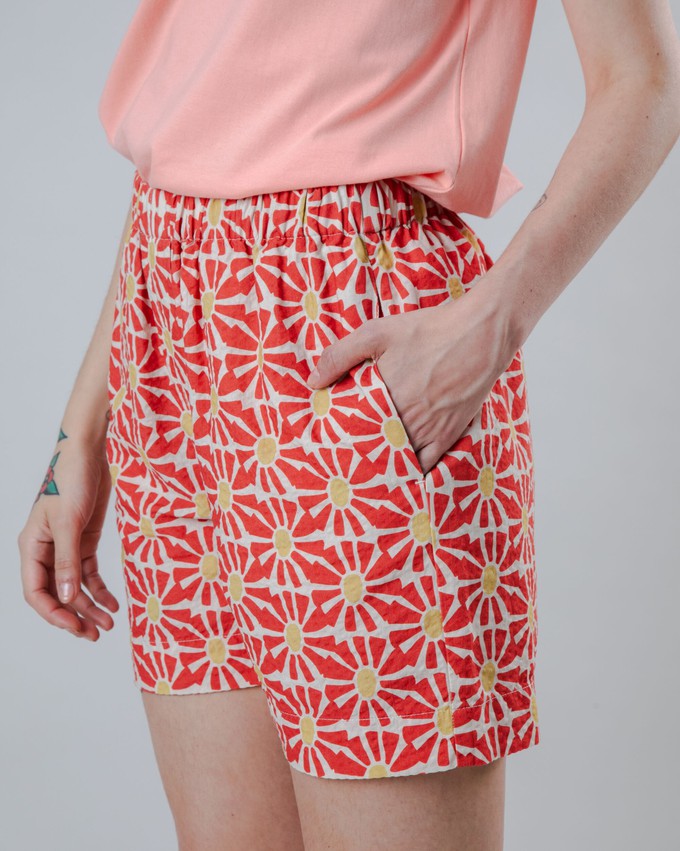Marisol Roxy Short Red from Brava Fabrics Marisol Roxy Short Red from Brava Fabrics
