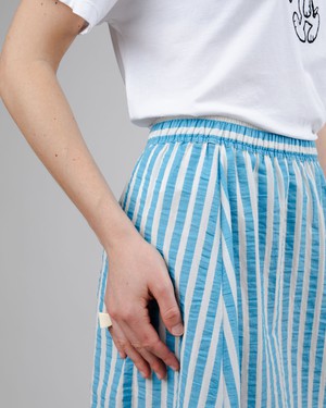 Stripes Long Skirt Blue from Brava Fabrics