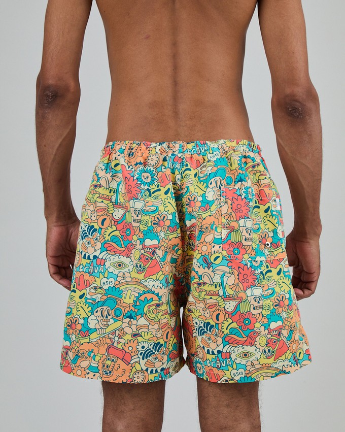 Asis Percales Party Animal Swimwear from Brava Fabrics