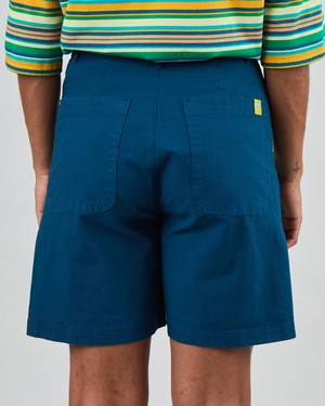 High Waist Shorts Blue from Brava Fabrics