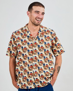 This is Spain by Martin Parr Magnum Aloha shirt from Brava Fabrics