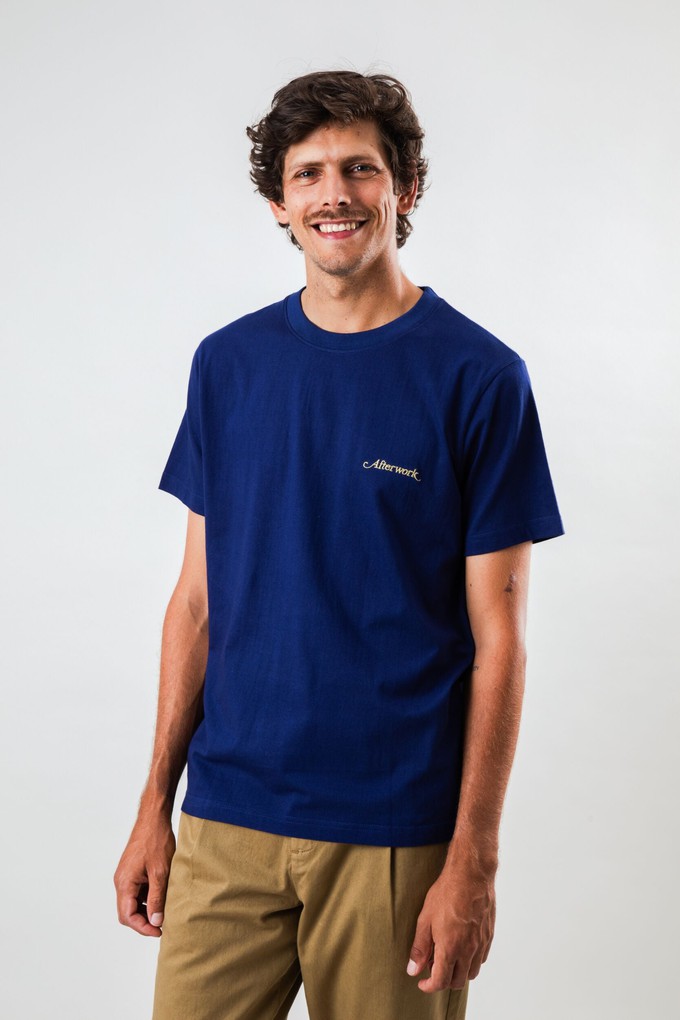 Afterwork T-shirt Navy from Brava Fabrics