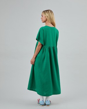 Oversize Long Dress Green from Brava Fabrics