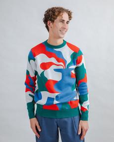 Jacquard Sweater Sobremesa via Brava Fabrics