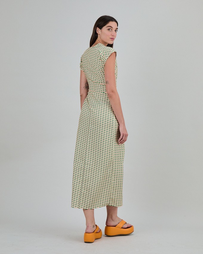 Sardinas Kimono Dress Yellow from Brava Fabrics