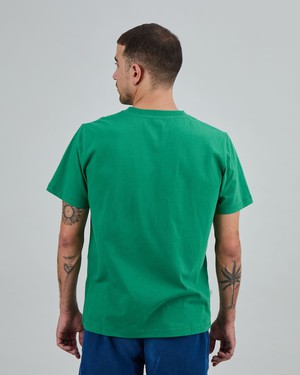 Asis Percales Daisy T-Shirt Green from Brava Fabrics
