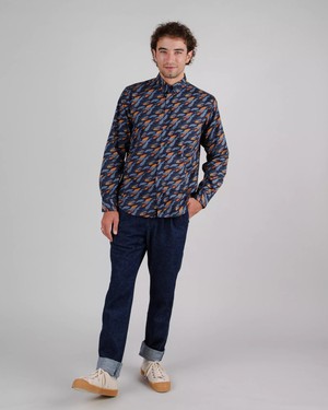 Ucon Palma Shirt Navy from Brava Fabrics