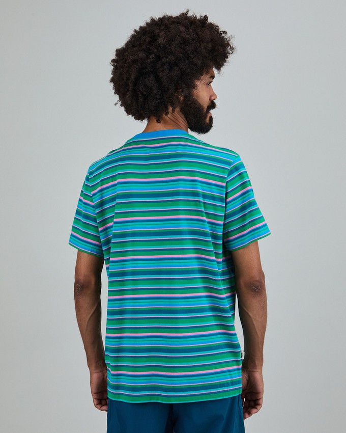 Stripes Regular T-Shirt Blue from Brava Fabrics