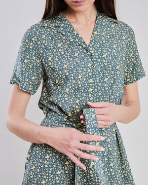 Peanuts Woodstock Long Dress Navy from Brava Fabrics