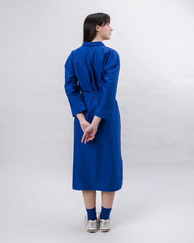 Bombon Shirt Dress Klein Blue from Brava Fabrics